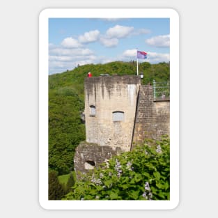 Casemates, Luxembourg, Europe Sticker